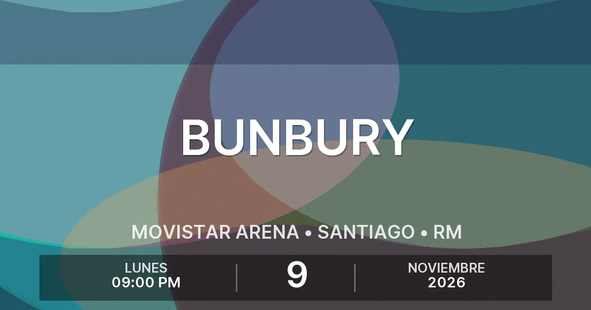 Afiche del evento: Bunbury