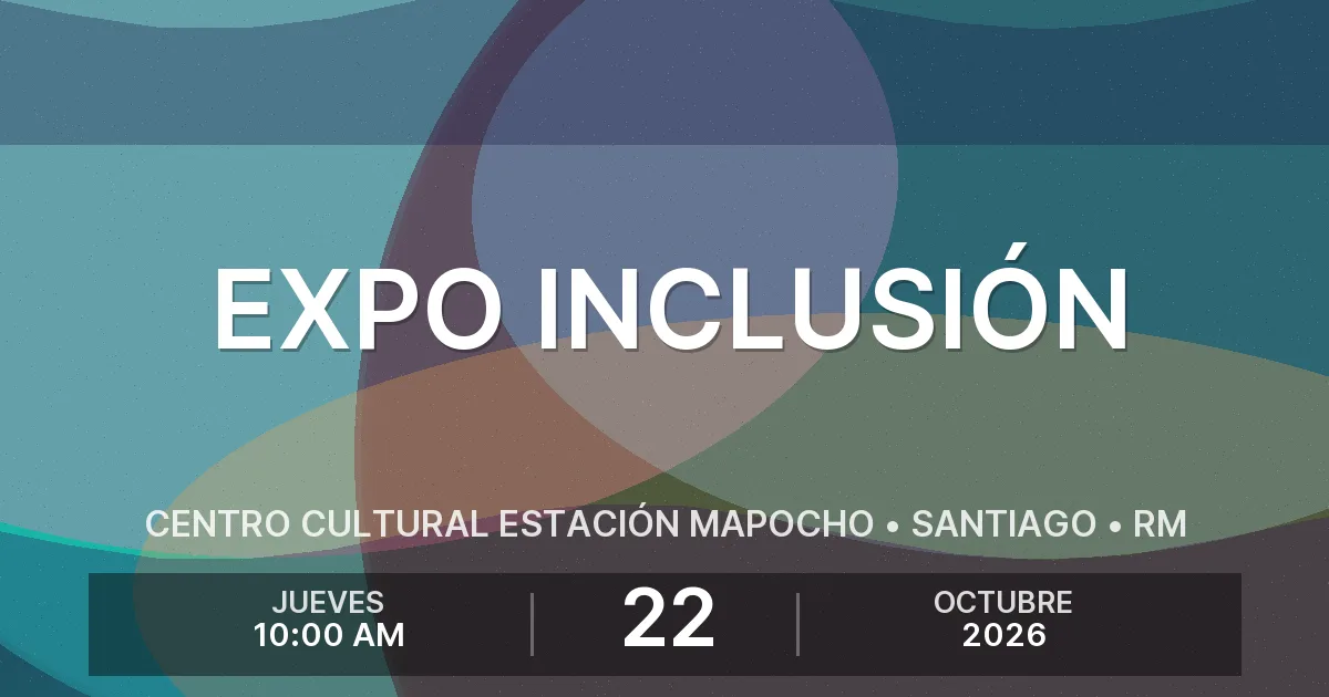 Afiche del evento: Expo Inclusión